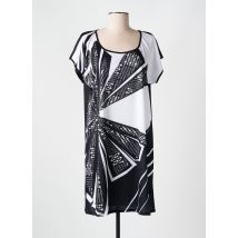MIRADONNA - Robe de plage noir en polyester - Femme - Taille 40 - Modz