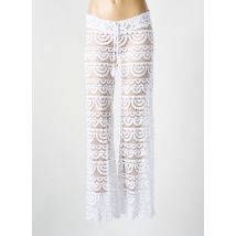 PILYQ - Pantalon flare blanc en polyamide - Femme - Taille 34 - Modz