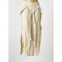 PHAX - Jupe longue beige en lin - Femme - Taille 38 - Modz