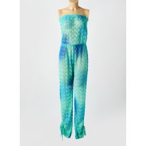 LULI FAMA - Combi-pantalon bleu en nylon - Femme - Taille 38 - Modz