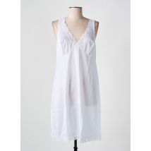 ANDRA BASICLINE - Nuisette/combinette blanc en polyamide - Femme - Taille 48 - Modz