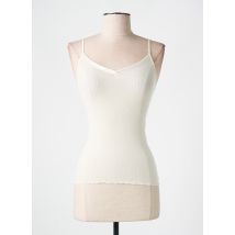 RAGNO - Top/Caraco beige en laine vierge - Femme - Taille 40 - Modz