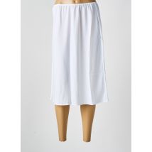 VALISERE - Jupon /Fond de robe blanc en polyester - Femme - Taille 54 - Modz