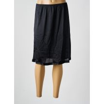LINGERIE ELIZABETH - Jupon /Fond de robe noir en polyamide - Femme - Taille 38 - Modz