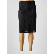 ANDRA BASICLINE - Jupon /Fond de robe noir en polyamide - Femme - Taille 48 - Modz