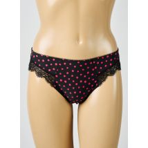 ANTIGEL - Tanga noir en polyester - Femme - Taille 42 - Modz