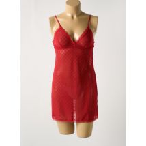 ANTIGEL - Nuisette/combinette rouge en polyamide - Femme - Taille 38 - Modz