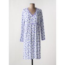 LOHE - Chemise de nuit bleu en modal - Femme - Taille 38 - Modz