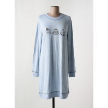 LOHE - Chemise de nuit bleu en viscose - Femme - Taille 38 - Modz