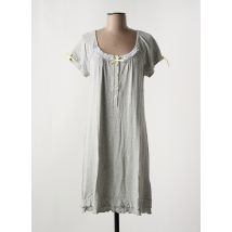 SWAMI - Chemise de nuit gris en viscose - Femme - Taille 38 - Modz