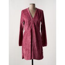 ESKIMO - Chemise de nuit rouge en coton - Femme - Taille 38 - Modz