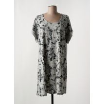 ANTIGEL - Chemise de nuit gris en modal - Femme - Taille 42 - Modz