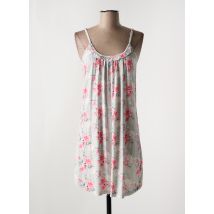 JULIE - Nuisette/combinette gris en viscose - Femme - Taille 36 - Modz