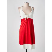 LINGELOR - Robe de plage rouge en viscose - Femme - Taille 38 - Modz