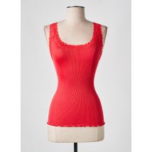 GATTINA - Top/Caraco rouge en soie - Femme - Taille 38 - Modz