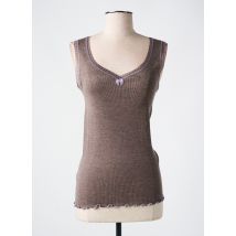 MADIVA - Top/Caraco beige en acrylique - Femme - Taille 42 - Modz