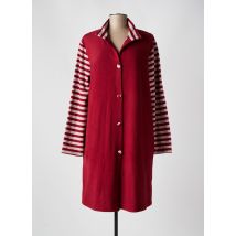 JULIE - Robe de chambre rouge en coton - Femme - Taille 42 - Modz