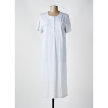LINGELOR - Chemise de nuit gris en coton - Femme - Taille 36 - Modz