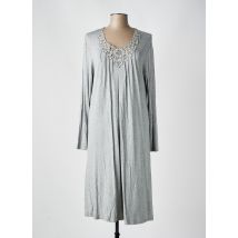 LINGELOR - Chemise de nuit gris en viscose - Femme - Taille 44 - Modz