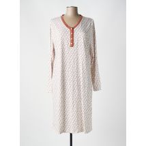 ESKIMO - Chemise de nuit marron en coton - Femme - Taille 42 - Modz