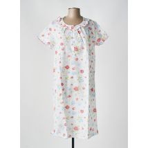 PRIMA ROSA - Chemise de nuit blanc en coton - Femme - Taille 40 - Modz