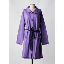 RAGNO - Robe de chambre violet en coton - Femme - Taille 52 - Modz
