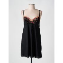 NUIT MAGIQUE - Nuisette/combinette noir en polyester - Femme - Taille 46 - Modz