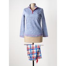 LOHE - Pyjama bleu en coton - Femme - Taille 36 - Modz