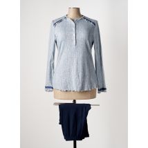 LINGELOR - Pyjama bleu en coton - Femme - Taille 38 - Modz