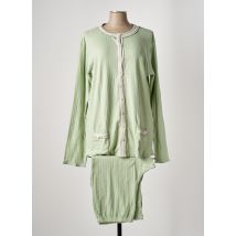 RAGNO - Pyjama vert en coton - Femme - Taille 44 - Modz