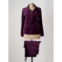 RAGNO - Pyjama violet en coton - Femme - Taille 42 - Modz