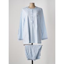 LINGELOR - Pyjama bleu en coton - Femme - Taille 42 - Modz