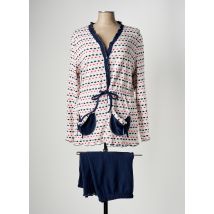 LINGELOR - Pyjama bleu en coton - Femme - Taille 48 - Modz