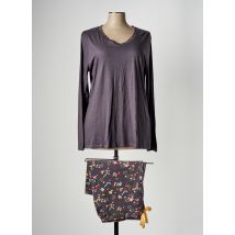 ESKIMO - Pyjama gris en viscose - Femme - Taille 42 - Modz