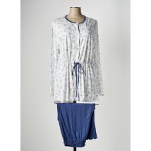 LINGELOR - Pyjama bleu en coton - Femme - Taille 50 - Modz