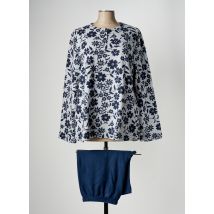 JULIE - Pyjama bleu en coton - Femme - Taille 42 - Modz