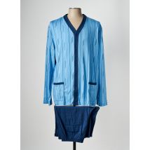 RAGNO - Pyjama bleu en coton - Femme - Taille 48 - Modz