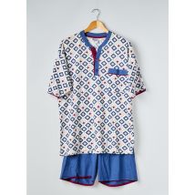 RINGELLA - Pyjashort bleu en coton - Homme - Taille 50 - Modz