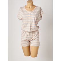 ESKIMO - Pyjashort gris en coton - Femme - Taille 34 - Modz