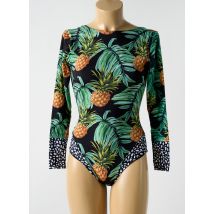 MALAI - Maillot de bain 1 pièce vert en polyamide - Femme - Taille 38 - Modz