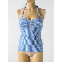 CYELL - Top de bain bleu en polyamide - Femme - Taille 40 - Modz