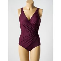 MIRACLESUIT - Maillot de bain 1 pièce violet fonce en nylon - Femme - Taille 42 - Modz