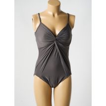 MIRACLESUIT - Maillot de bain 1 pièce marron en nylon - Femme - Taille 44 - Modz
