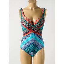MIRACLESUIT - Maillot de bain 1 pièce bleu en polyamide - Femme - Taille 40 - Modz