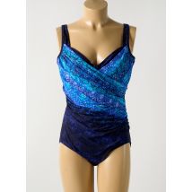 MIRACLESUIT - Maillot de bain 1 pièce bleu en polyamide - Femme - Taille 46 - Modz