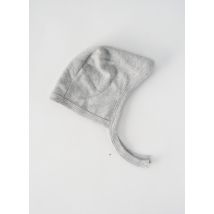 BB AND CO - Bonnet gris en coton - Enfant - Taille TU - Modz