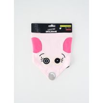 LES DEGLINGOS - Bavoir rose en coton - Enfant - Taille TU - Modz