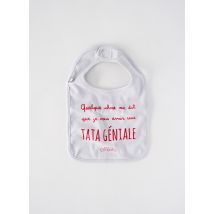 BB AND CO - Bavoir blanc en coton - Enfant - Taille TU - Modz