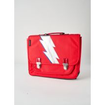 CARAMEL & CIE - Cartable rouge en autre matiere - Garçon - Taille TU - Modz
