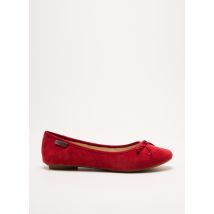 LES TROPEZIENNES PAR M.BELARBI - Ballerines rouge en cuir - Femme - Taille 40 - Modz